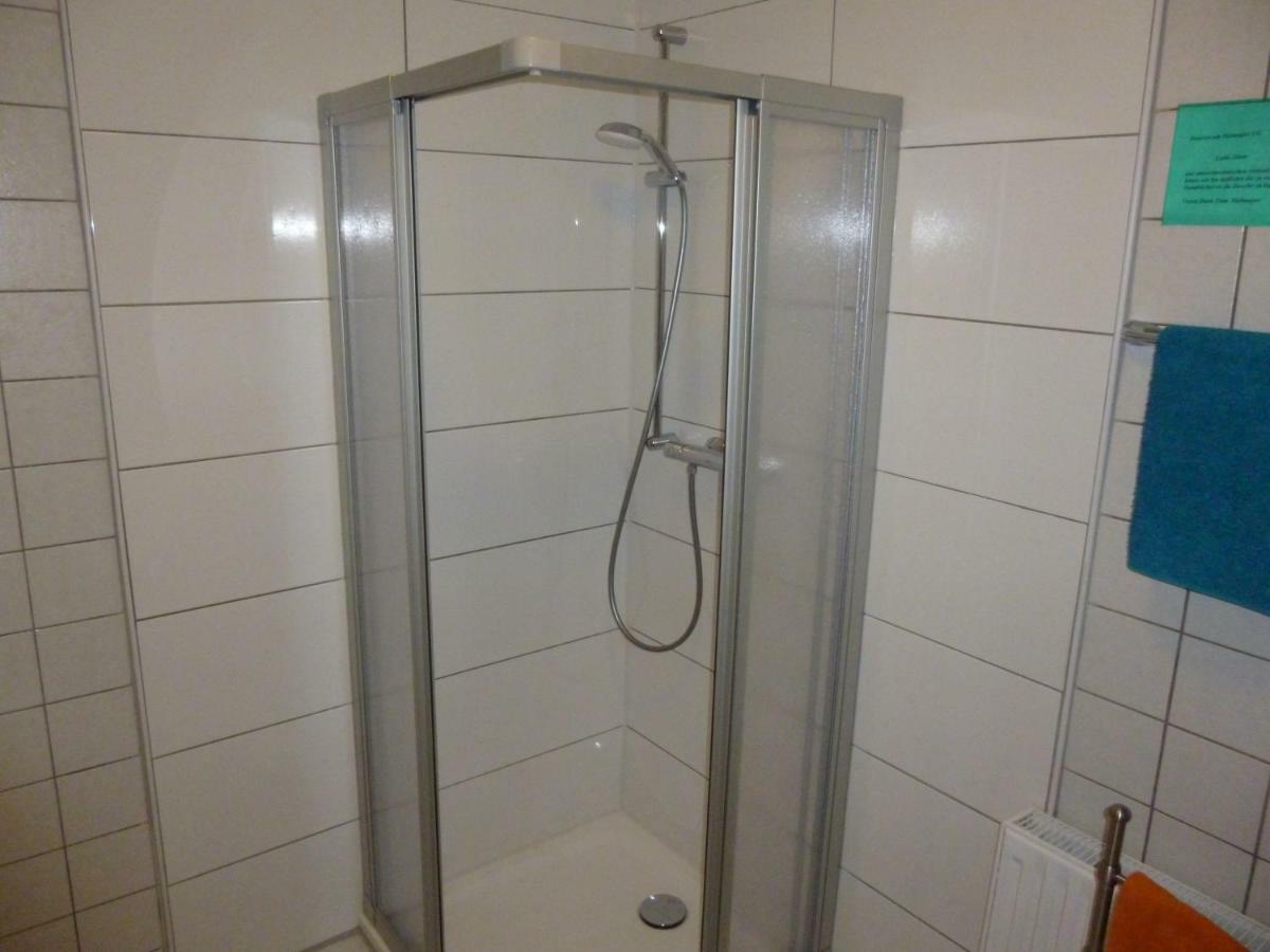 Pension Am Peeneufer Ug Wolgast Esterno foto